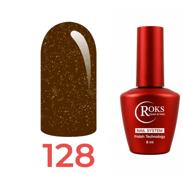 Roks Kalıcı Oje (Gel Polish) 8ml No:128