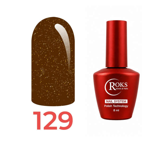 Roks Kalıcı Oje (Gel Polish) 8ml No:129