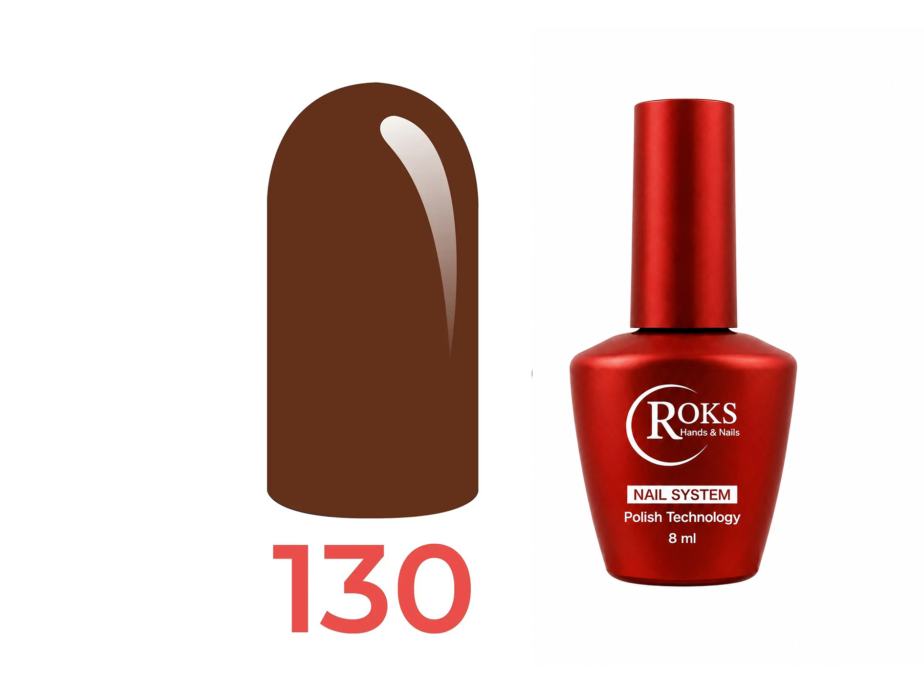 Roks Kalıcı Oje (Gel Polish) 8ml No:130