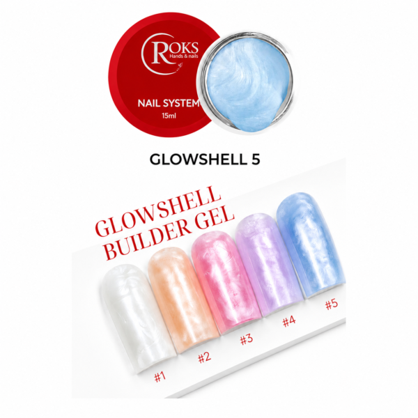 Roks Glowshell Builder Gel No:05 30ml