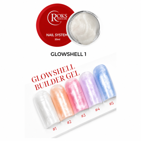 Roks Glowshell Builder Gel No:01 30ml
