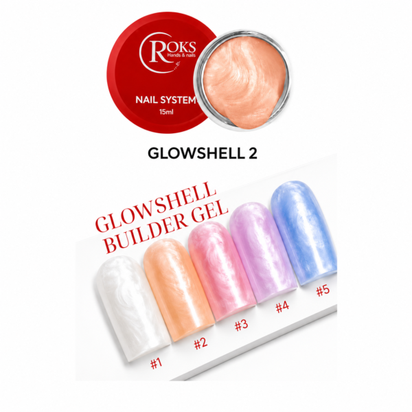 Roks Glowshell Builder Gel No:02 30ml