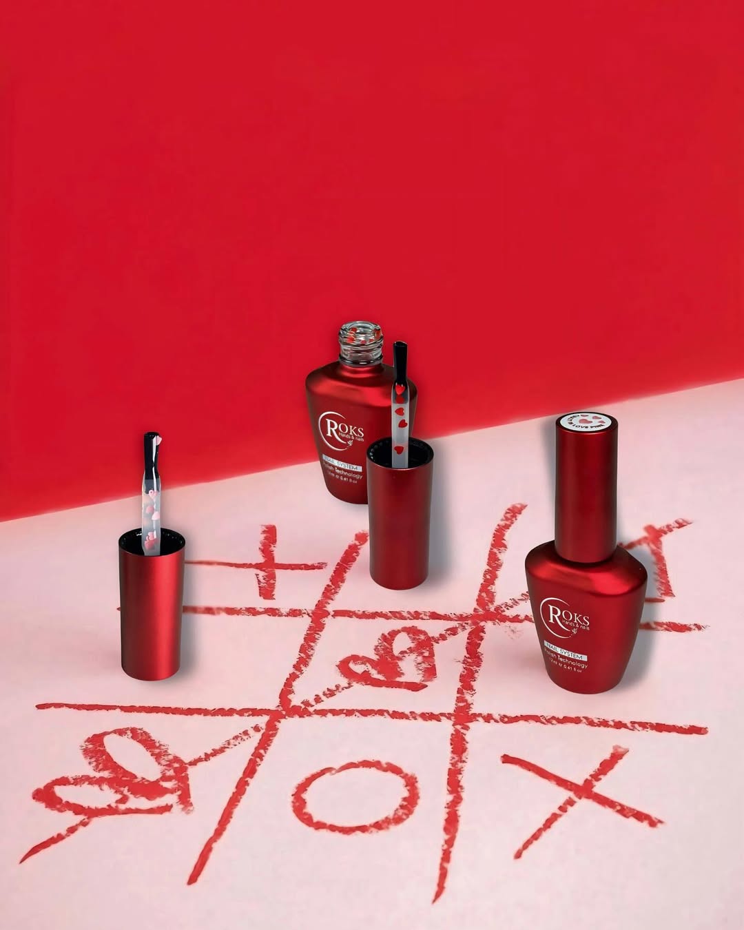 Roks Crazy in Love Top Coat Pink 8ml - Görsel 3