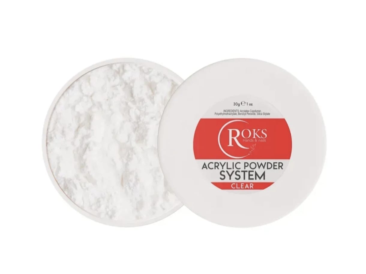Roks Akrilik Powder Clear 30ml