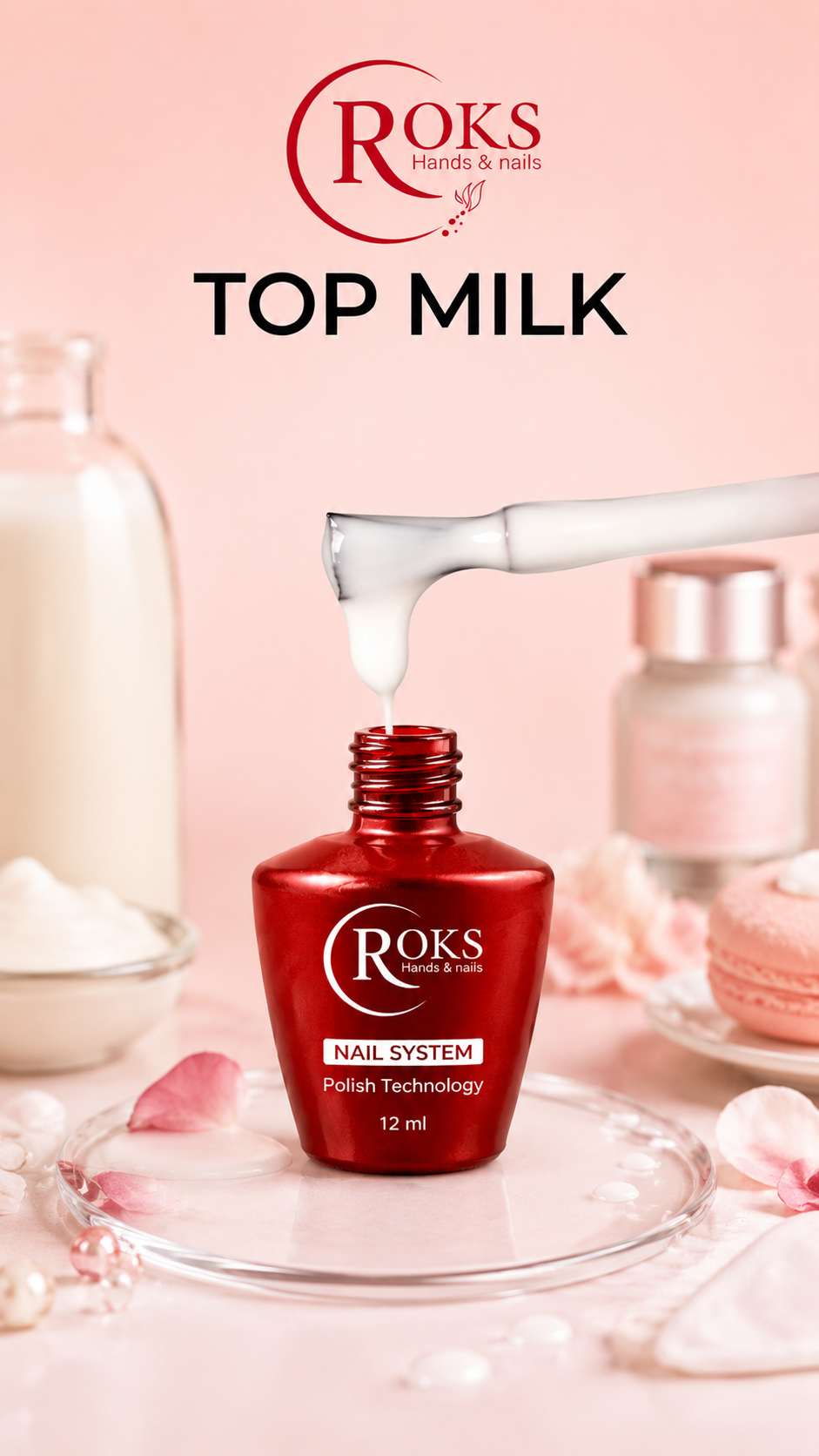 ROKS Milk Top Coat 12ml