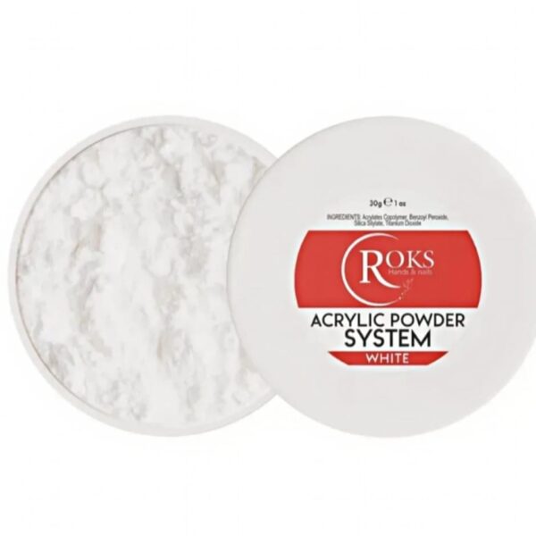Roks Akrilik Powder White 30ml