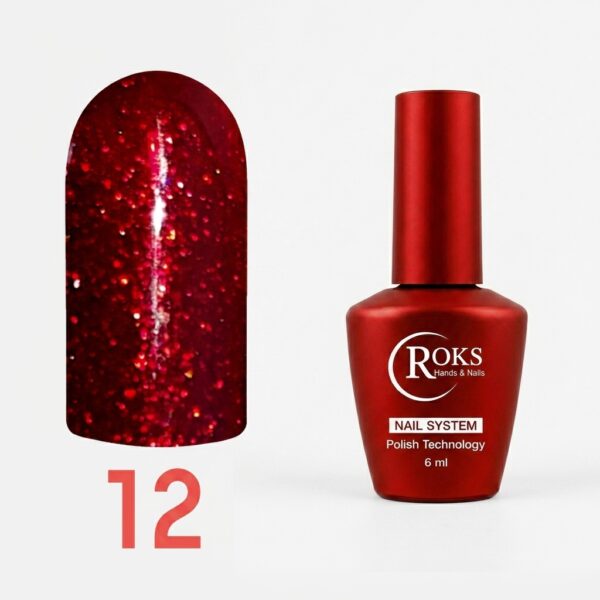 Roks Kalıcı Oje (Gel Polish) 6ml No:12