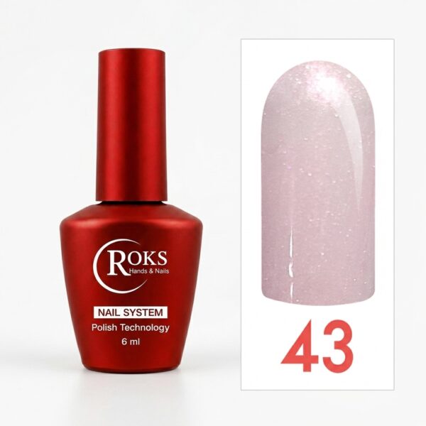 Roks Kalıcı Oje (Gel Polish) 6ml No:43